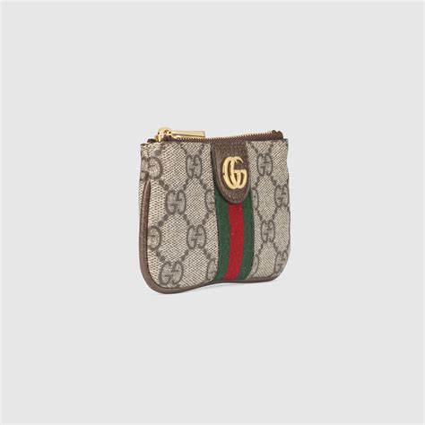 black gucci key case|Gucci ophidia key pouch.